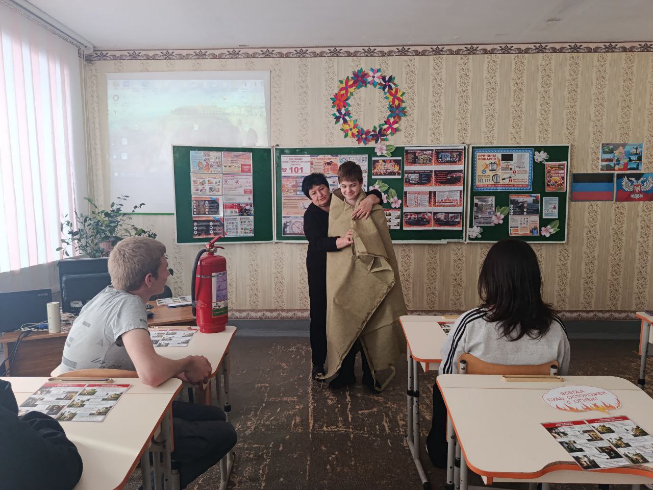 Ко Дню пожарной охраны.